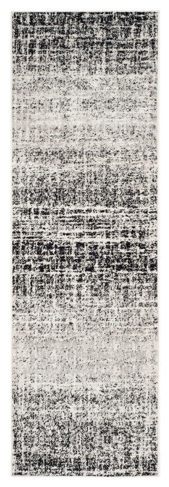Safavieh Adirondack Collection, ADR116 Rug, Ivory/Black, 2'6"x8'