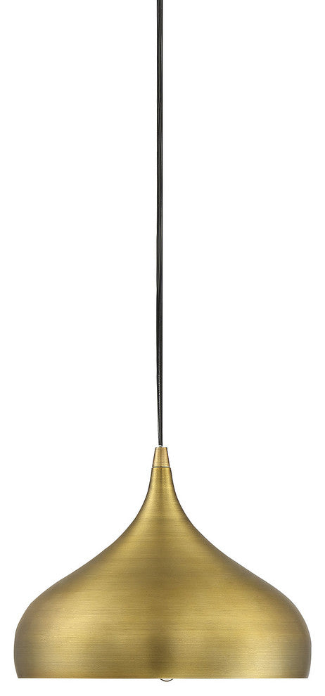 1-Light Mini Pendant, Brass