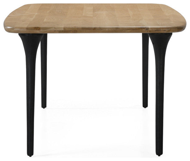 Etro Solid White Oak Dining Table - Natural