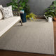 Jaipur Living Iver Indoor/Outdoor Solid Gray Area Rug, 2'6"x10'
