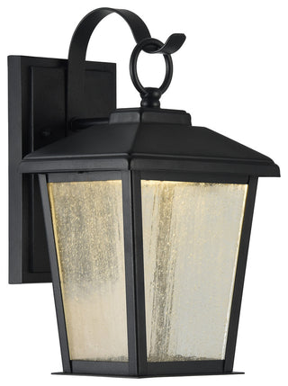 Chloe Lighting Kirton Transitional 1 Light Outdoor Wall Sconce, Black