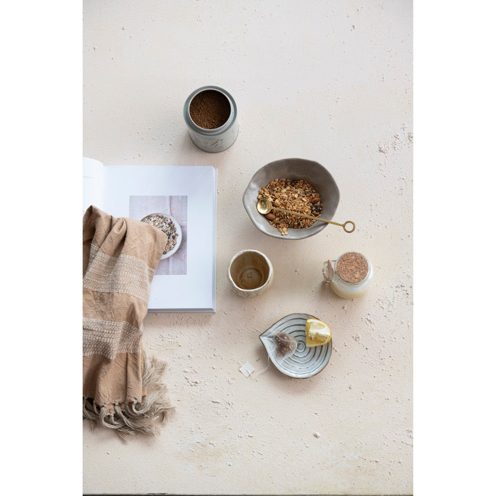 Cotton Tea Towels with Fringe, Set of 3 Colors