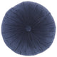 16" X 16" Multicolor Round Velvet Throw Pillow