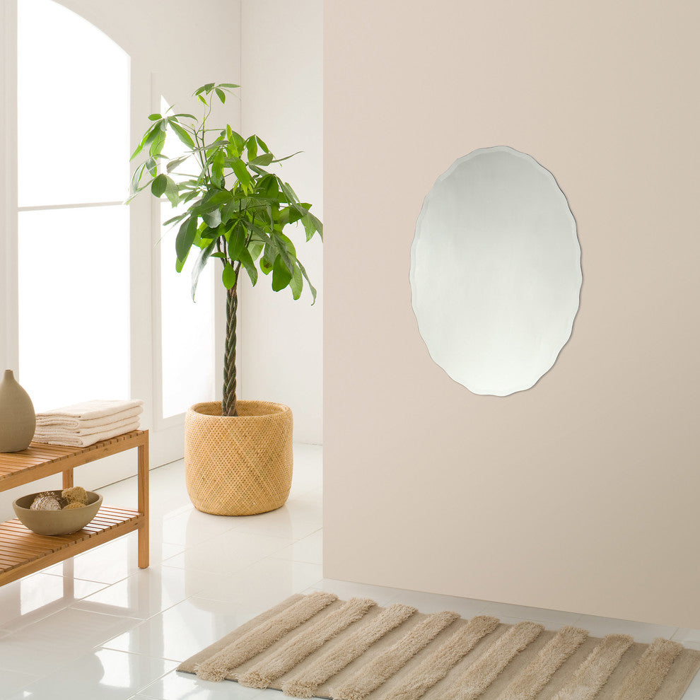 Myrlin Large Frameless Wall Mirror 20"x28"
