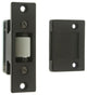 Solid Brass Heavy Duty Silent Roller Latch With Square Strike, Oil-Rubbed Bronze