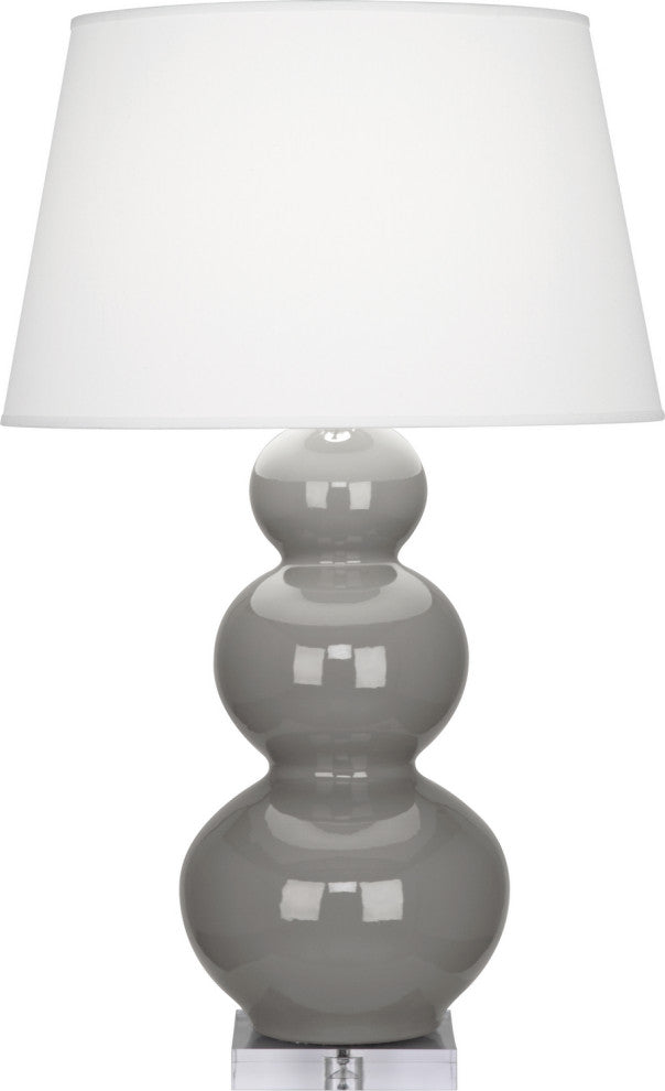 Robert Abbey RA-A359X 1-Light Table Lamp, Triple Gourd