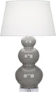 Robert Abbey RA-A359X 1-Light Table Lamp, Triple Gourd