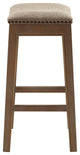 Belfast Saddle Counter Stool, FUR101-0037