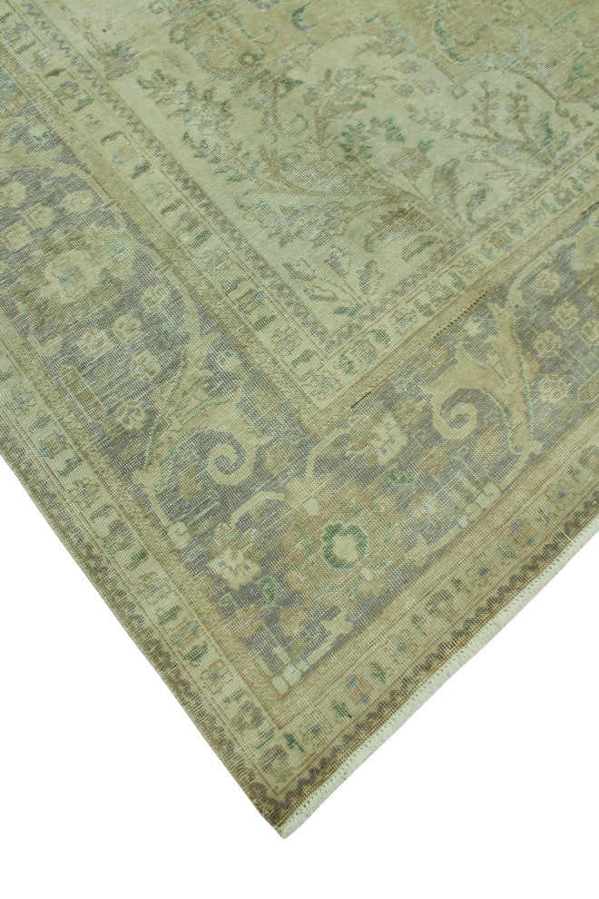 Fine Vintage Distressed Scarlett Beige Rug