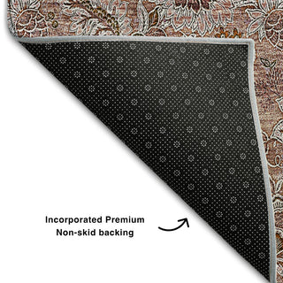 Premium Machine Washable Mayfield AMF661 Copper 2'6" x 3'10" Rug