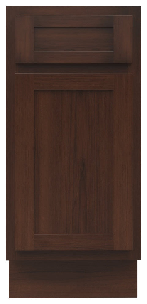 Vanity Art Vanity Cabinet, 15", Brown