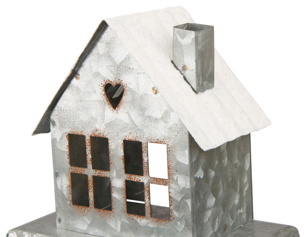 6" Galvanized House Stocking Holder