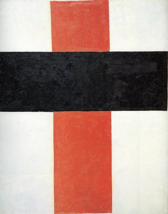 Kazimir Malevich Suprematism, 20"x25" Wall Decal