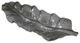 Uttermost Smoked Leaf Glass Tray - 19862