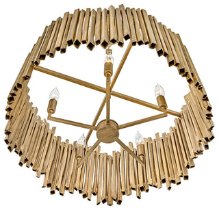 Hinkley Roca Medium Drum, Burnished Gold