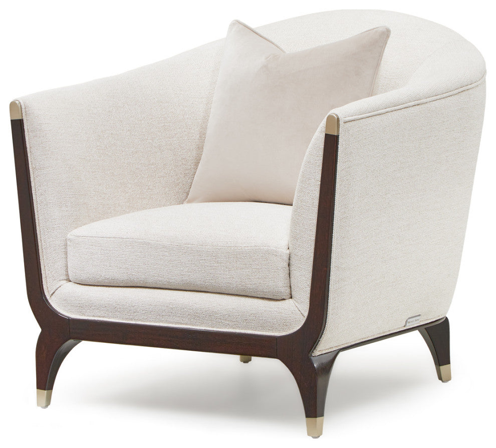 Paris Chic Matching Chair, Cremini/Espresso