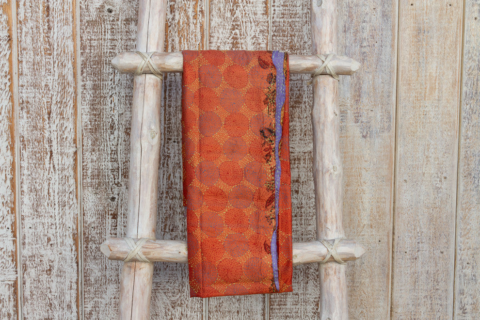Edna Silk Kantha Scarf