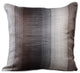 Gray Decorative Pillow Covers 18"x18" Silk, In Two Minds