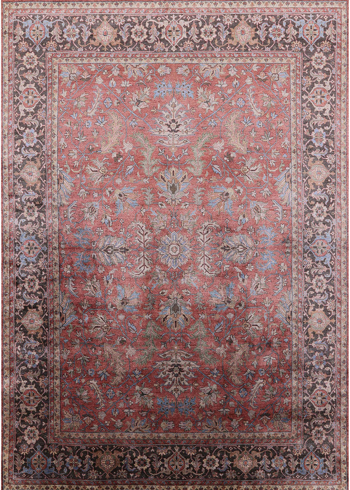 Ahgly Company Indoor Rectangle Mid-Century Modern Area Rugs, 7' x 9'