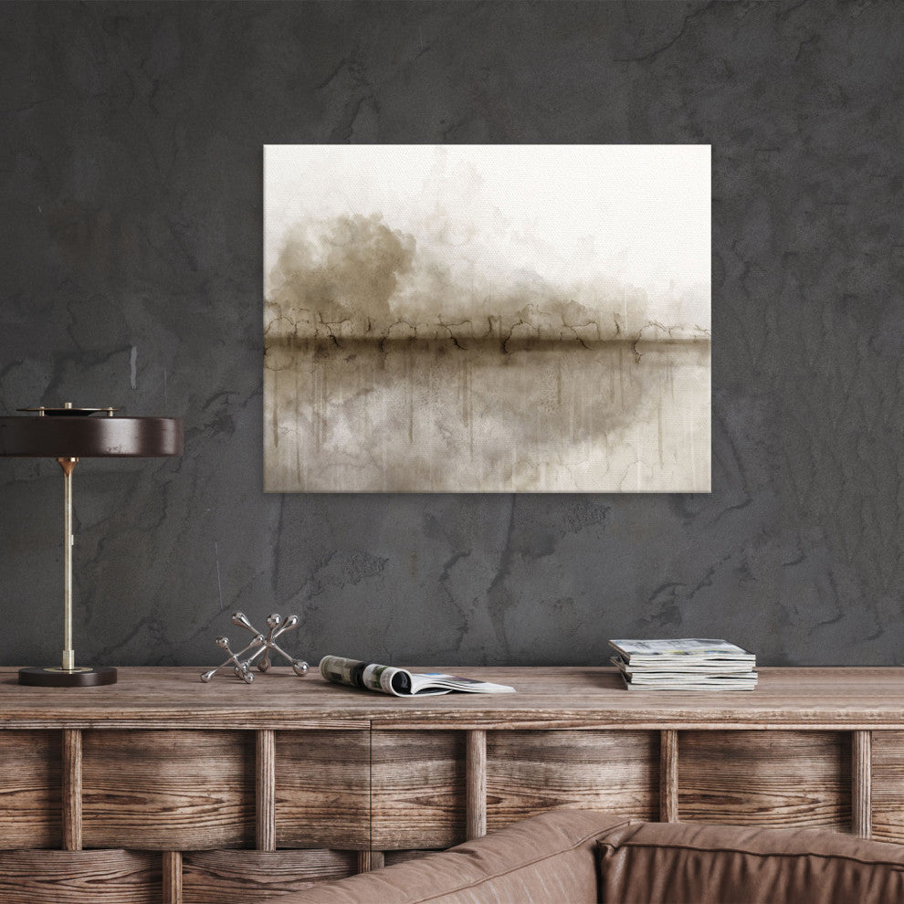 Abstract Neutral CXLVIII'' Canvas Wall Art by ChiChi Decor, 16"x20"