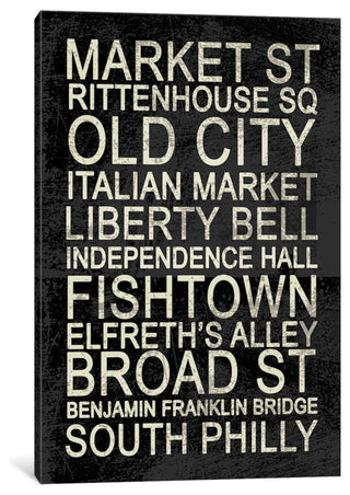 "Philly Gallery" by Erin Clark, 26x18x1.5"