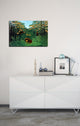 Epic Graffiti "The Tropics" by Henri Rousseau Giclee Canvas Wall Art, 12"x18"