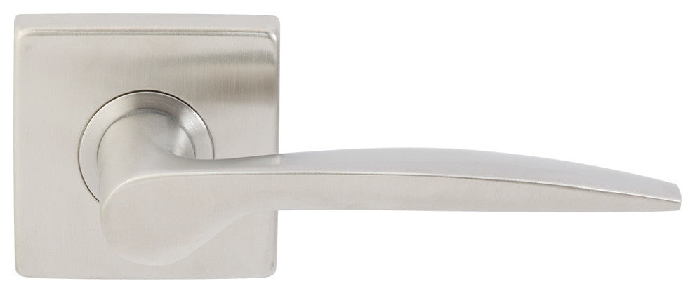 Toronto Lever, Half Passage, RH, Satin Stainless Steel, 2-3/4" Backset