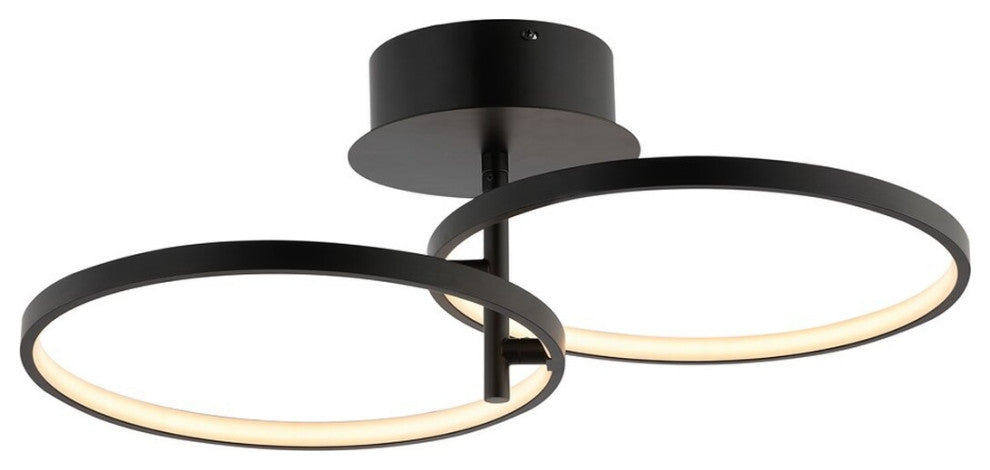 Safavieh Reyah Flush Miount Matte Black