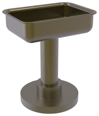 Vanity Top Soap Dish, Antique Brass