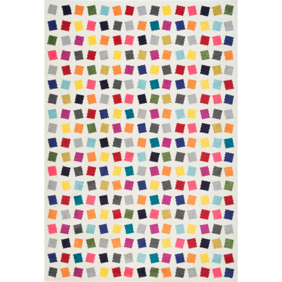 Nuloom Kaleidoscope Area Rug, Multicolor 5'x8'