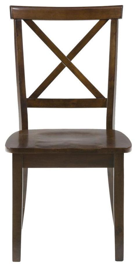 Richmond Cherry X Back Dining Chair, Set of 2
