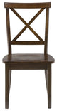 Richmond Cherry X Back Dining Chair, Set of 2