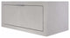 Vintner's Floating Bathroom Vanity with Drawer, Grigio