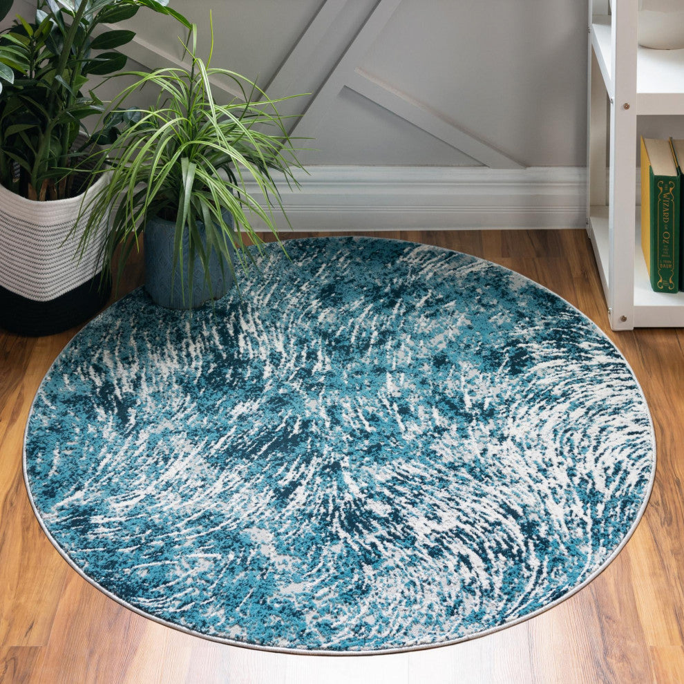 Unique Loom Oasis Wave Area Rug