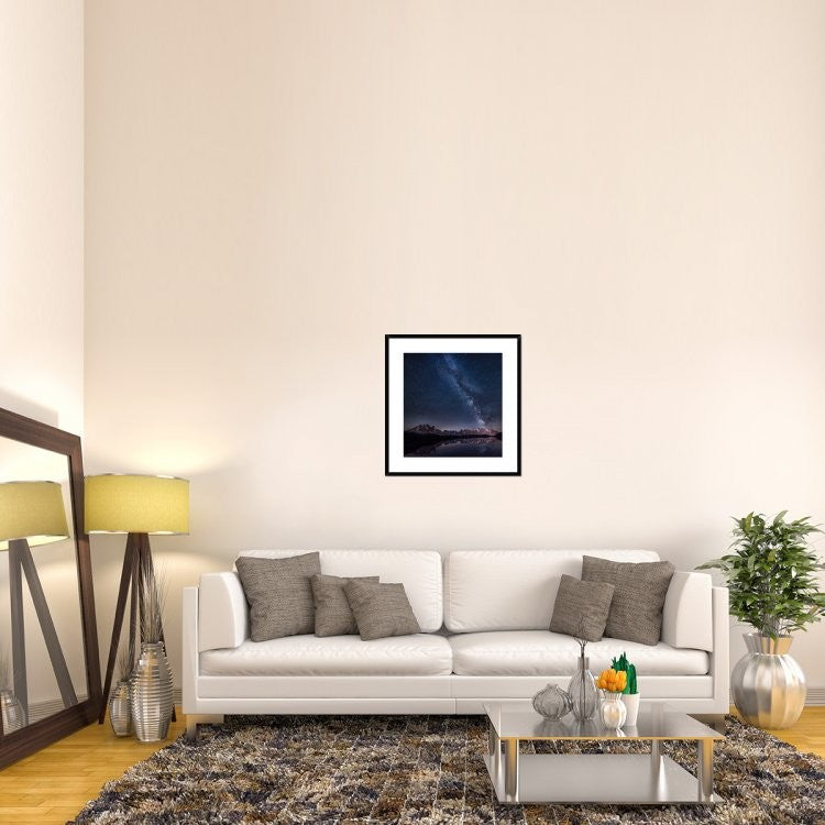 "Lost In The Stars" Framed Digital Print by Alfredo Costanzo, 28x30"