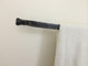 Towel Rod, Hand Forged Wrought Iron Towel Bar