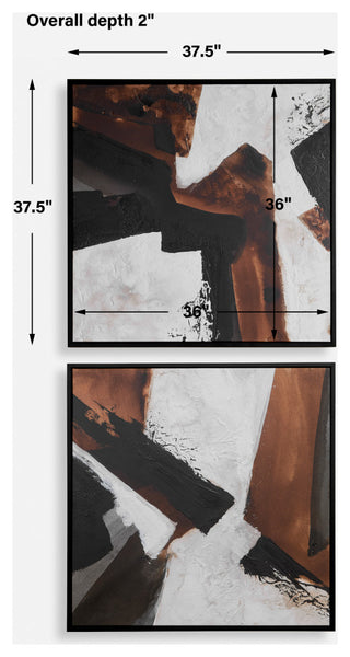 Uttermost - 32370 - Wall Art - Tactile Inspiration - Solid Wood