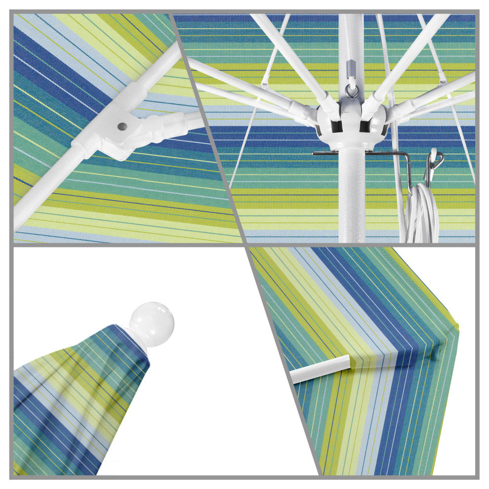 Fiberglass Umbrella White, Seville Seaside