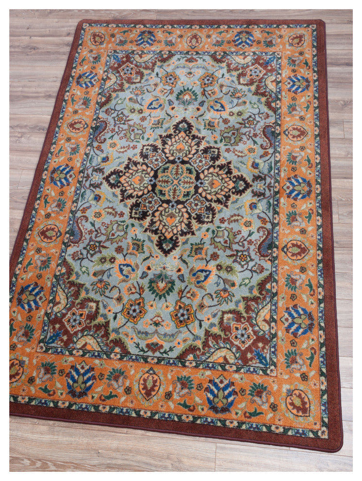 Montreal, Orange, 8'x11'