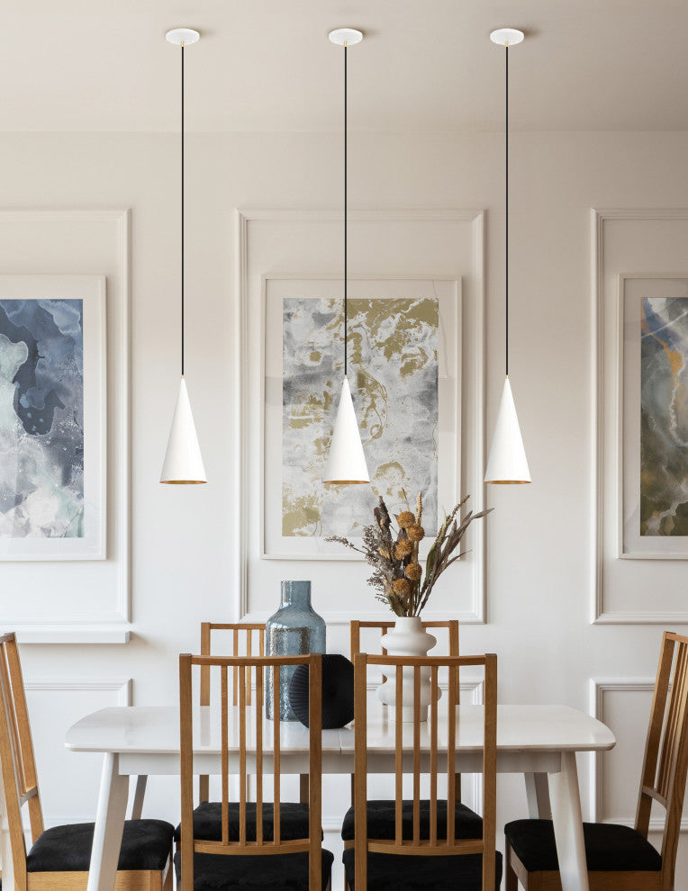 Conos 7-inch 1-Light Cone Pendant