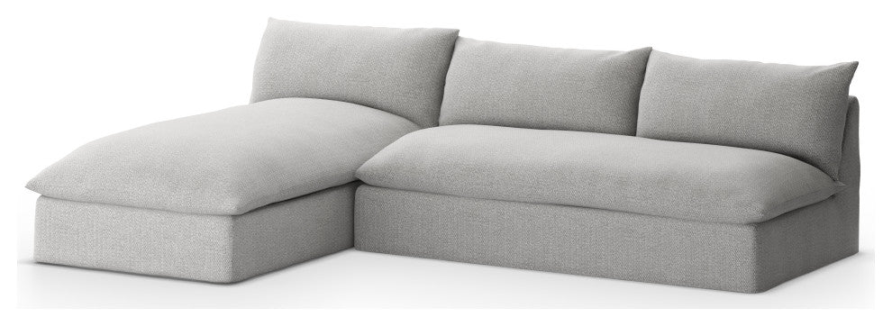Grant Outdoor 2 Pc Sectional-Faye Ash