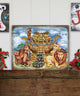 Noah's Ark Wooden Wall Art, Medium 18x12