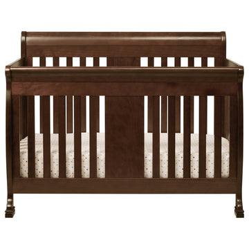 DaVinci Porter 4-in-1 Convertible Crib in Espresso With Toddler Rails