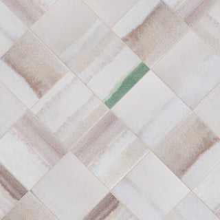 Matter Canvas Bone Green Porcelain Floor and Wall Tile