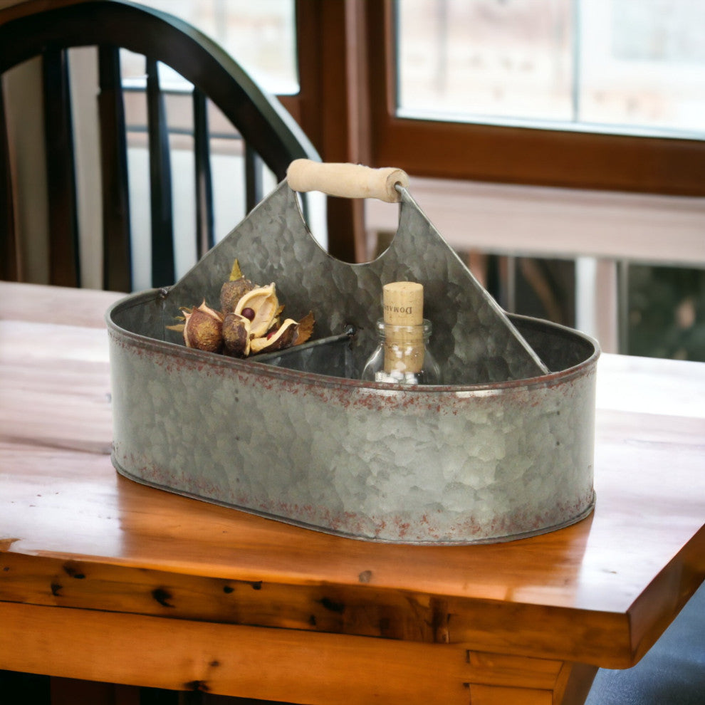 4-Slot Volcano Metal Storage Caddy