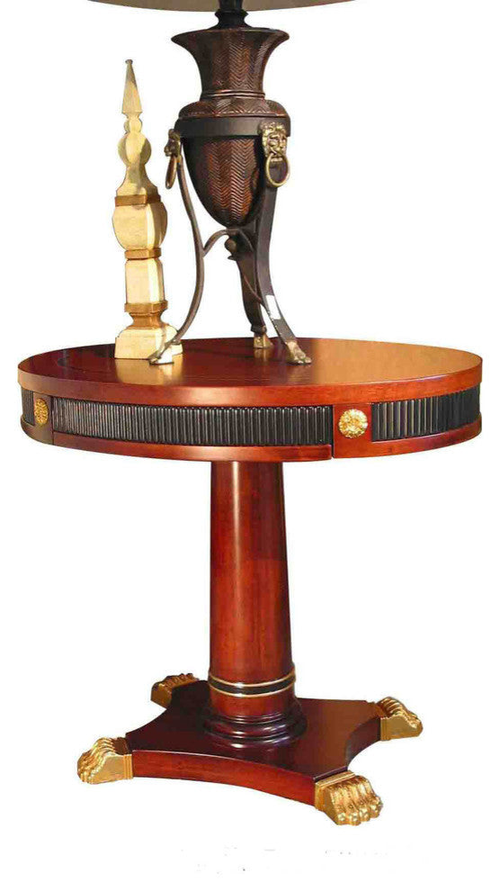 Grecian End Table, Oval