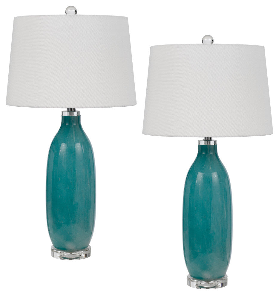 150W Cullman Glass Table Lamp