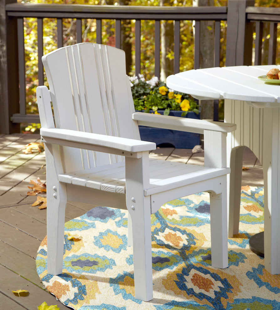Carolina Preserves Dining Chair With Arms, Butter Wash