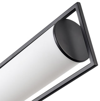 Teylor LED Light 32 in. Matte Black Vanity Light