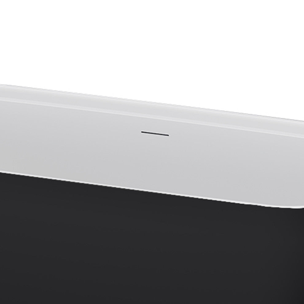 Panya 63" Bathtub, Black